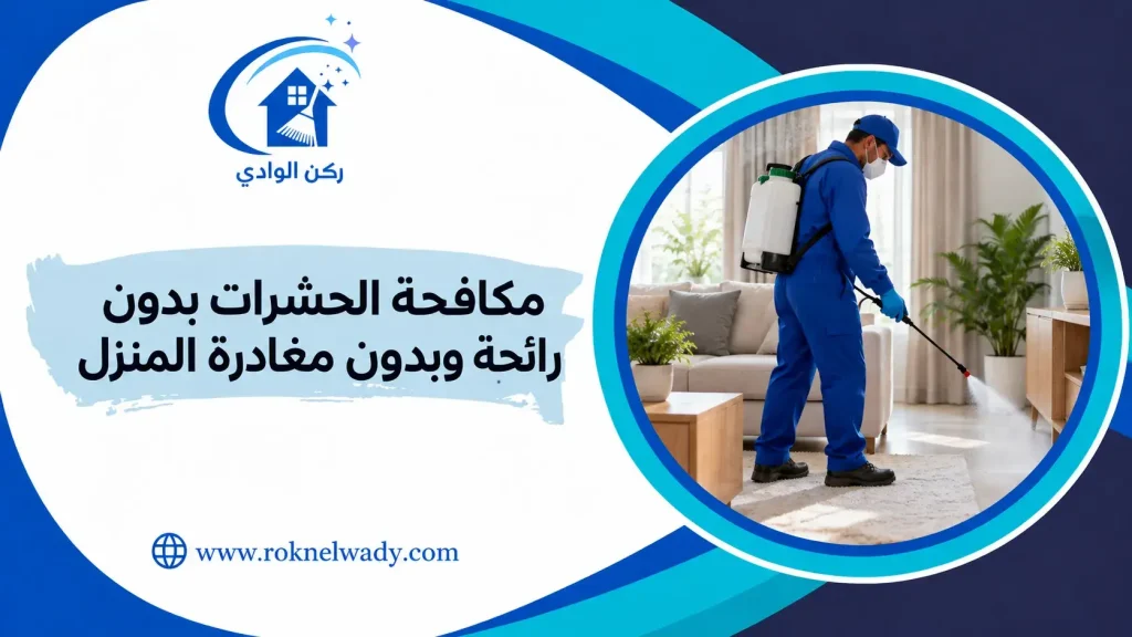 مكافحة الحشرات بدون رائحة