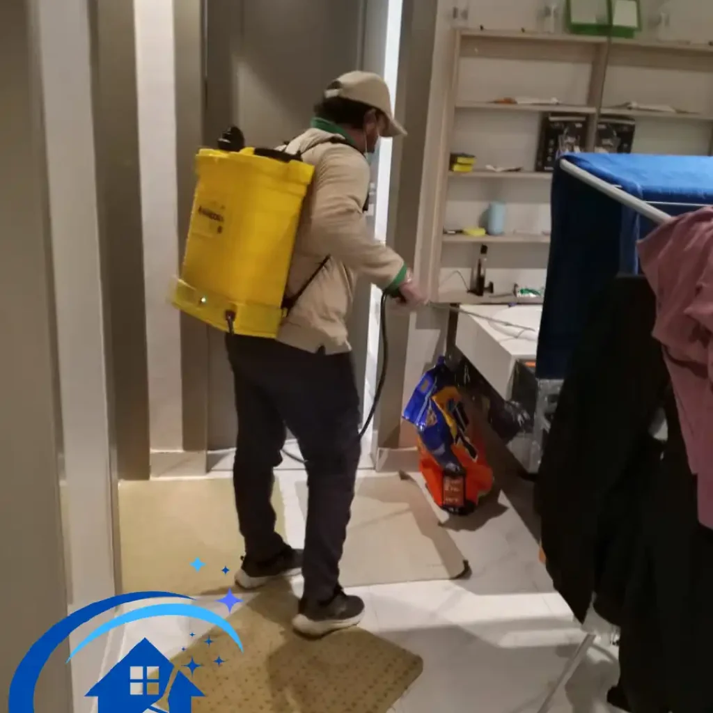 رش حشرات